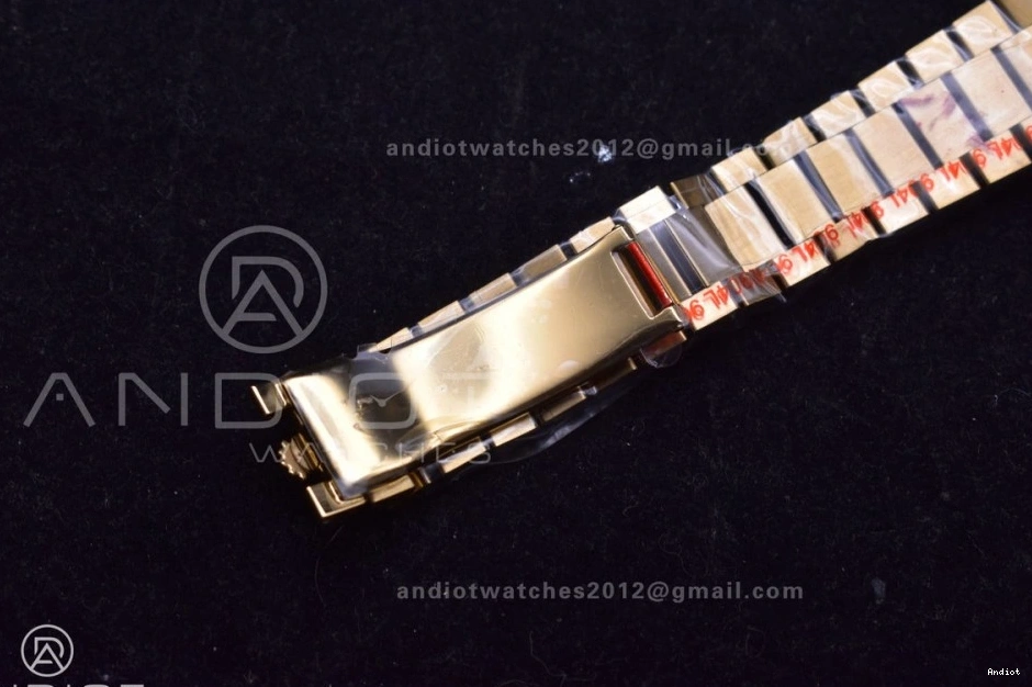 904L Mark with V5 Steel 36 vr3255 Weight) Bracelet Best Edition Roman on Dial President Gold (Gain YG DayDate QF 1121